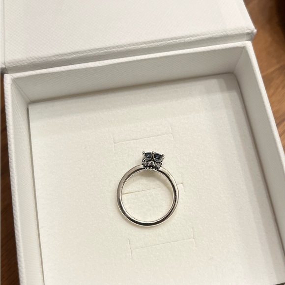 Pandora blue crown ring size 5 - Picture 3 of 4